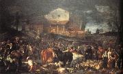 The Fair at Poggio a Caiano CRESPI, Giuseppe Maria